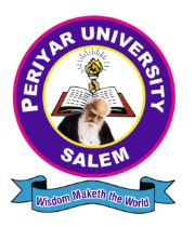 Periyar University, Salem