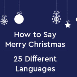 How to say Merry Christmas in different languages