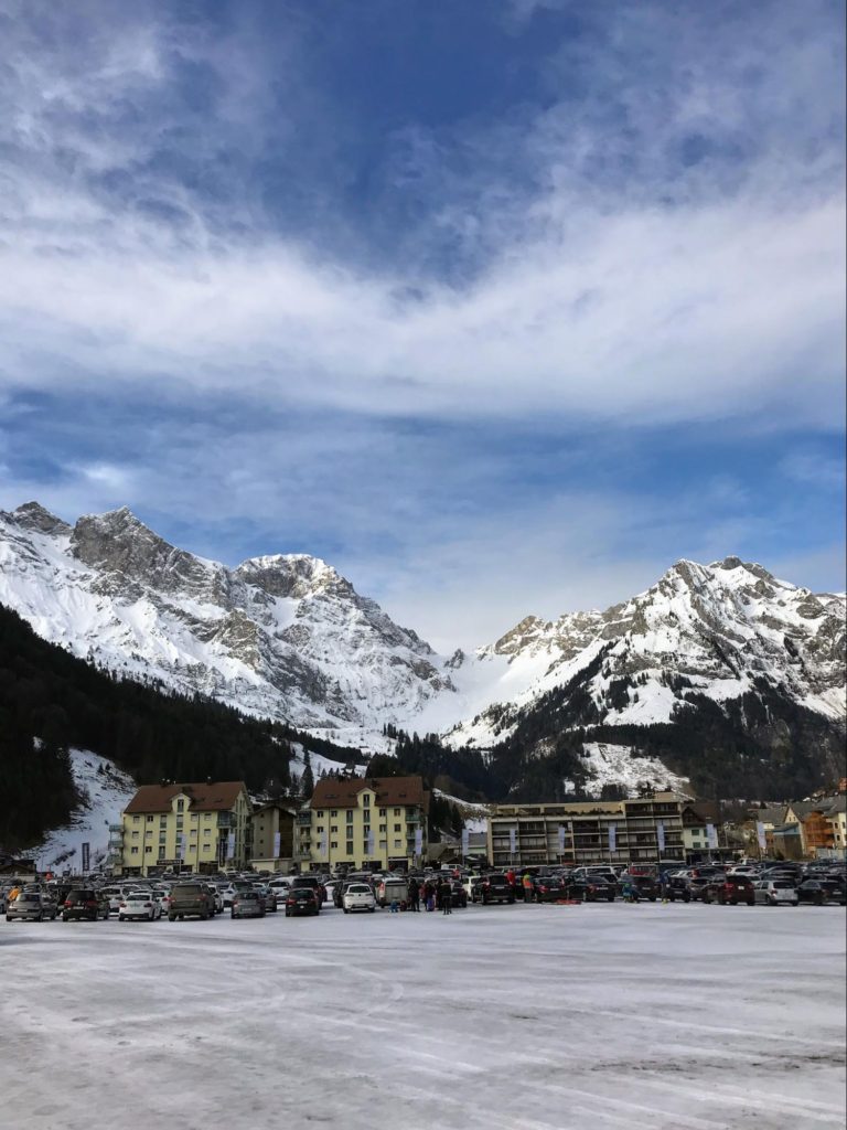 Engelberg mountain in Switzerland