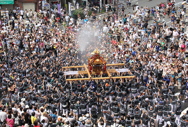 Fukagawa Matsuri Festival Tokyo, Japan