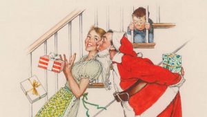 I saw Mommy Kissing Santa Claus