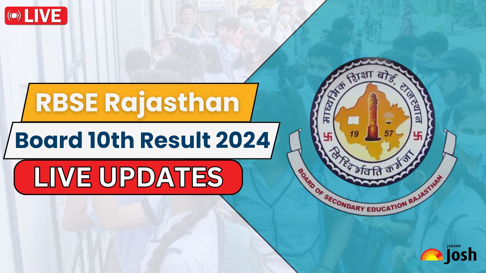 RBSE 10th Result 2024 Releasing OUT at rajeduboard.rajasthan.gov.in. Check latest updates here