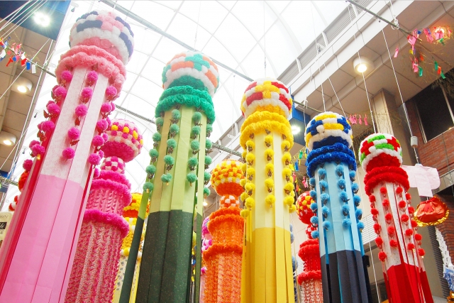 Sendai Tanabata Matsuri Festival Miyagi, Japan