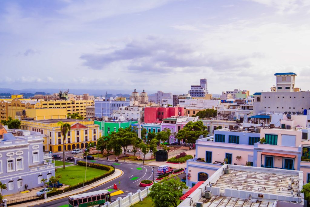 Streets of Old San Juan Puerto Rico