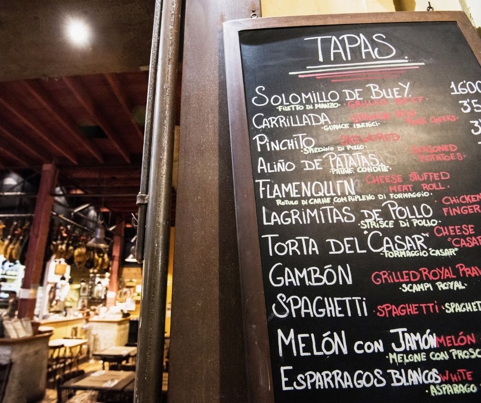 Spain Spanish slang Tapear