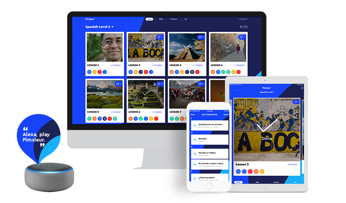 Pimsleur New Product Features